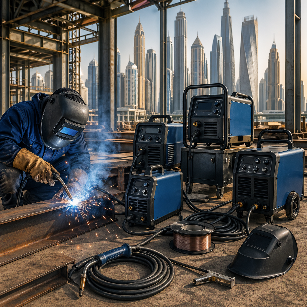 Welding Equipment Rentals in Dubai : Reliable Solutions for Modern Industrial Projects