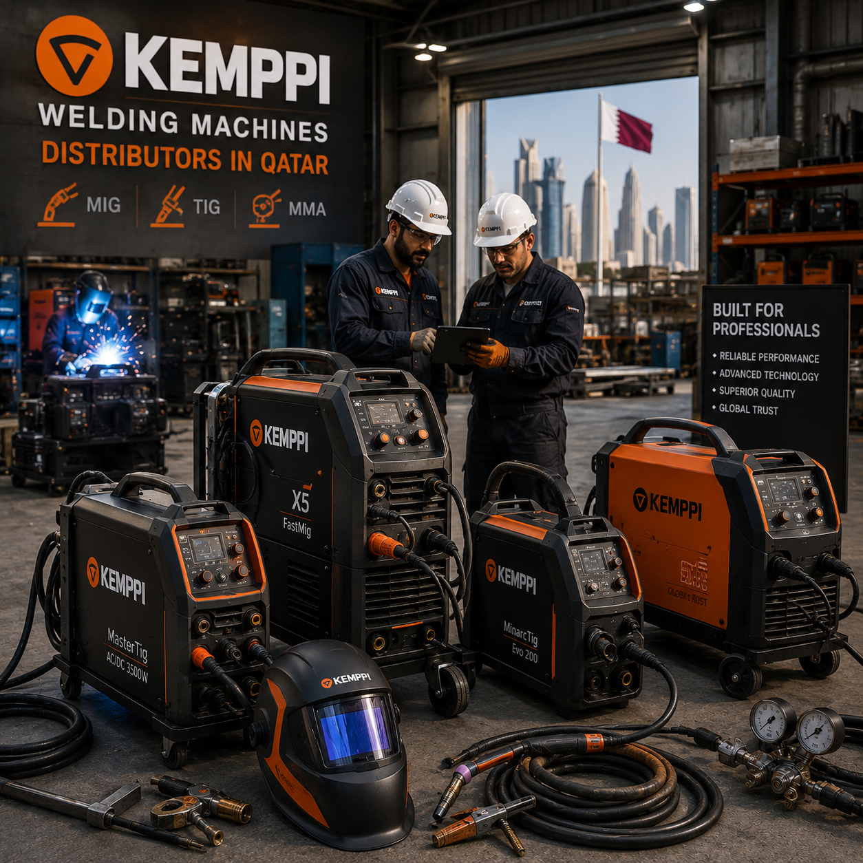 KEMPPI Welding Machine Distributors in Qatar