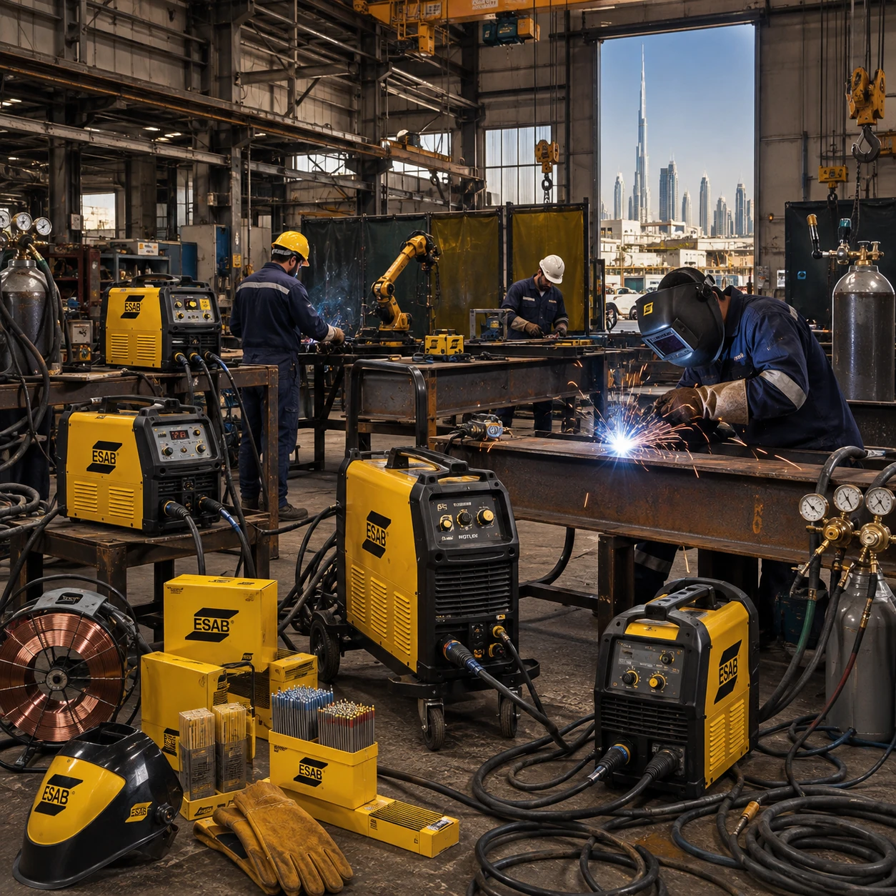ESAB Welding Equipment UAE: Choosing the Right Solutions for Industrial Applications